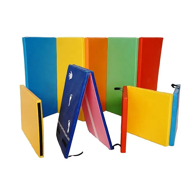 Tri-Fold ခေါက်ထူ လေ့ကျင့်ခန်းဖျာ